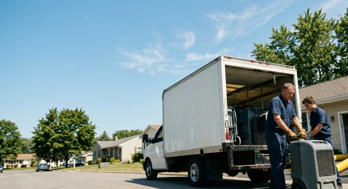 Water Damage Cleanup in Crest Hill, IL near me